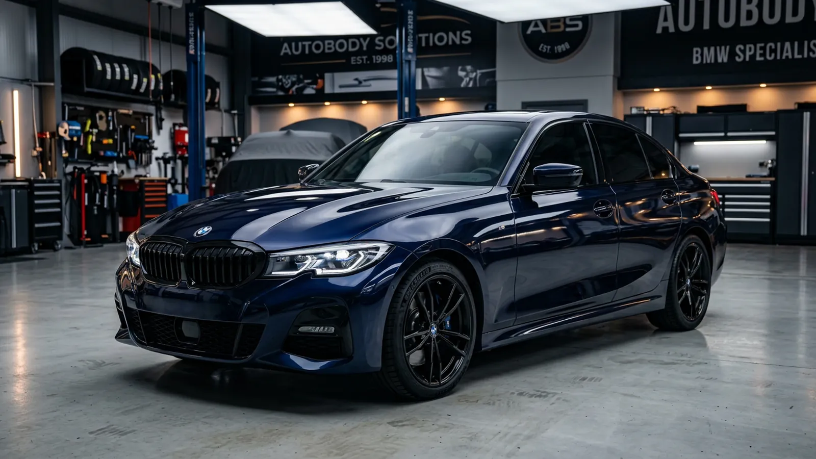 BMW 3 Series — Naprawa powypadkowa